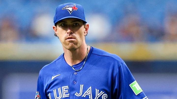 Toronto Blue Jays starting pitcher Shane Bieber