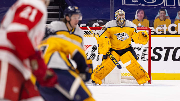 Detroit Red Wings v Nashville Predators