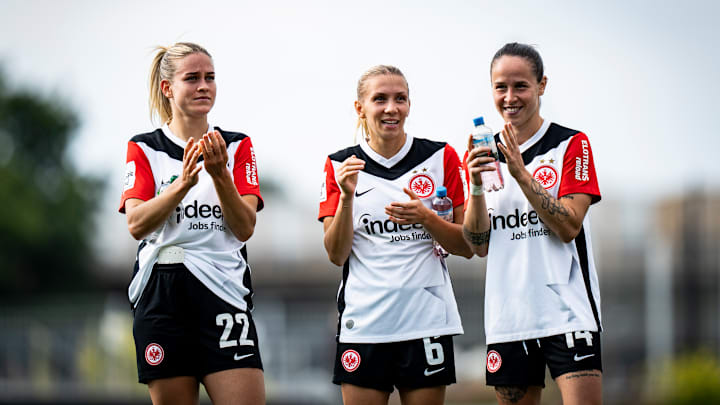 Nadine Riesen, Elisa Senß und Geraldine Reuteler (von links nach rechts)