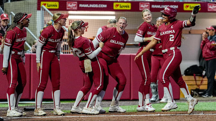 Oklahoma infielder Nelly McEnroe-Marinas Oklahoma infielder Nelly McEnroe-Marinas