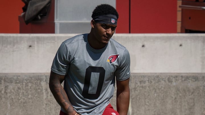 Cornerback Will Johnson during the Cardinals rookie minicamp at the Arizona Cardinals training center in Tempe on May 9,2025.
