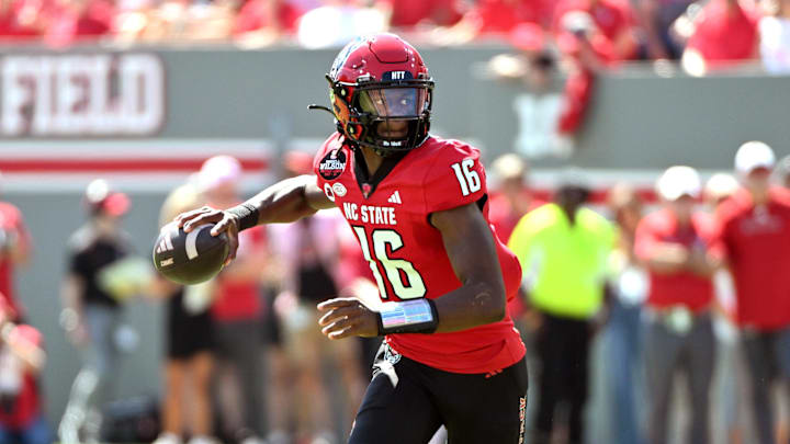 North Carolina State quarterback CJ Bailey 