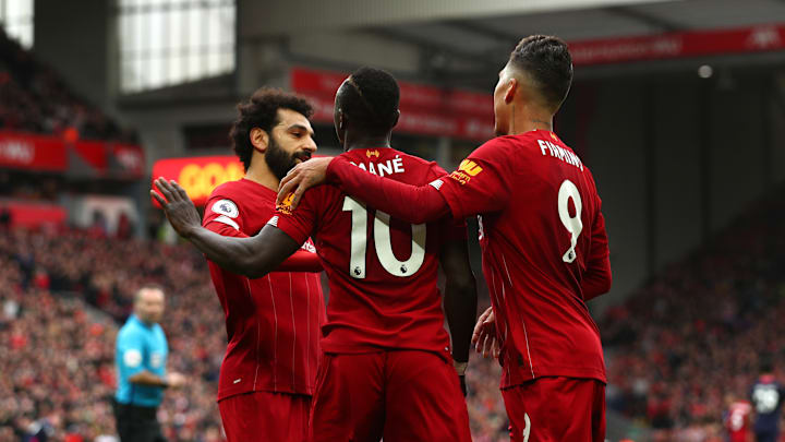 Sadio Mane, Mohamed Salah, Roberto Firmino - Liverpool