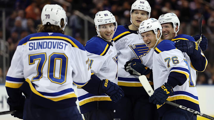 St Louis Blues v New York Rangers