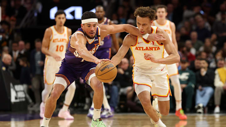 The Hawks are home underdogs against the Suns on Tuesday night.