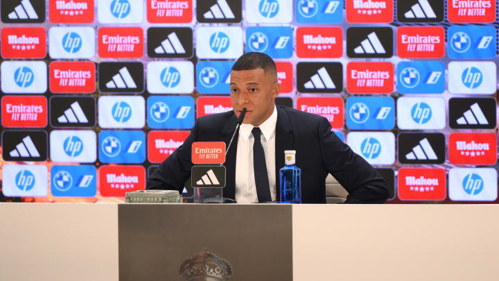 Real Madrid Unveils New Signing Kylian Mbappe