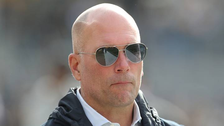 Baltimore Ravens general manager Eric DeCosta. Mandatory Credit: Charles LeClaire-Imagn Images