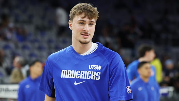 Cooper Flagg, Oklahoma City Thunder v Dallas Mavericks