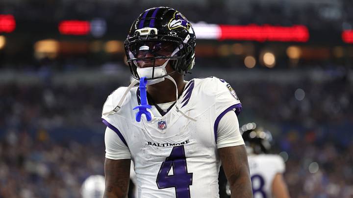 Baltimore Ravens wide receiver Zay Flowers Baltimore Ravens wide receiver Zay Flowers