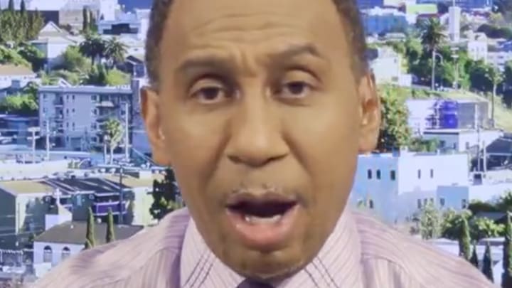 Stephen A. Smith shares bright spot from 'TNF' snoozer.