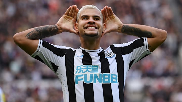 Bruno Guimaraes scored twice as Newcastle thrashed Brentford