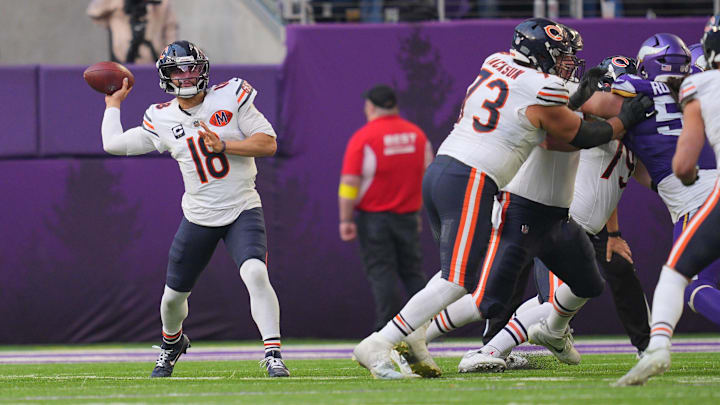 Caleb Williams sometimes flourishes despite arm angle and sometimes fails because of it.