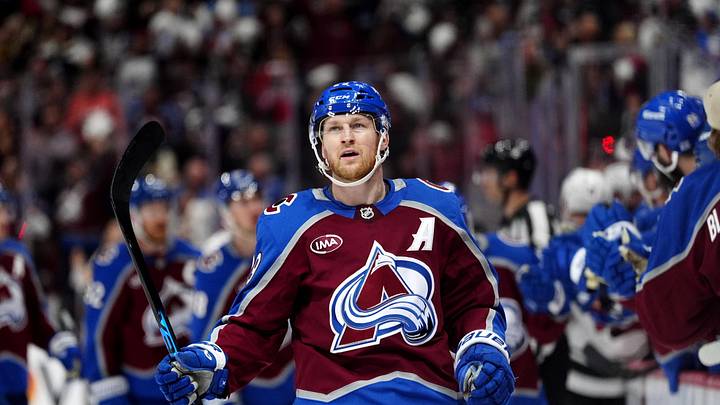 Nathan MacKinnon has scored a goal in six straight games.