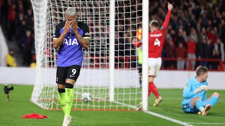 Tottenham are out of the Carabao Cup