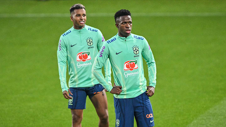 Vinícius Jr. y Rodrygo serán titulares con Brasil en el partido ante Colombia 