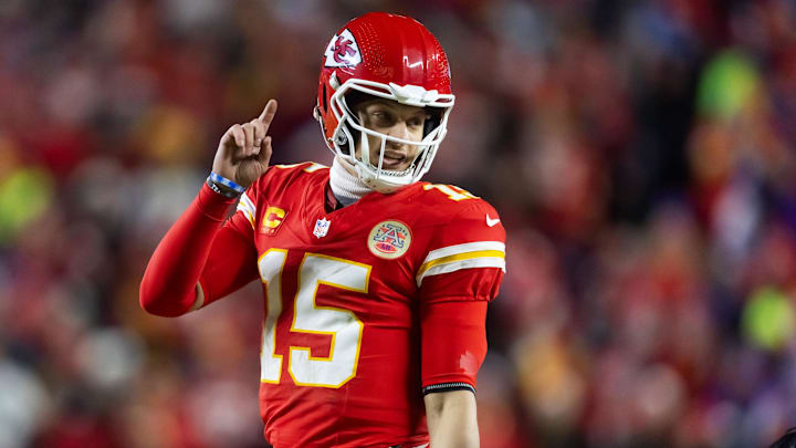 Kansas City Chiefs quarterback Patrick Mahomes 