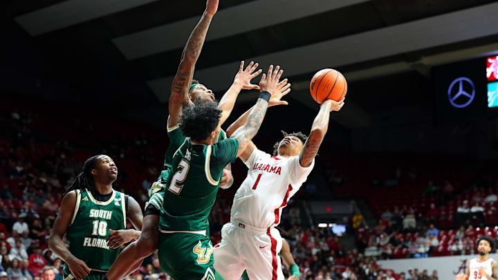 Wes Enis (2), shown here against Alabama earlier this season, had a solid overall game at Wichita State.