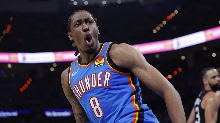 Oklahoma City Thunder guard Jalen Williams.