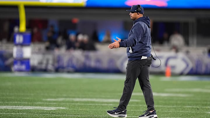 Virginia Cavaliers head coach Tony Elliott