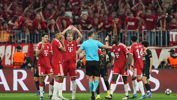 Bayern Munich players had a disappointing game against PSG on Wednesday.