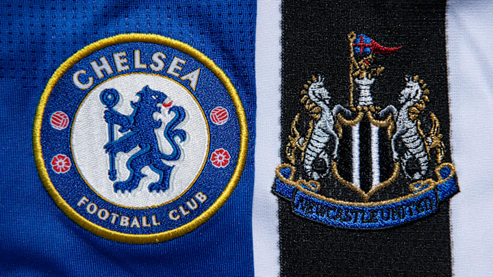 Chelsea and Newcastle United Club Crests