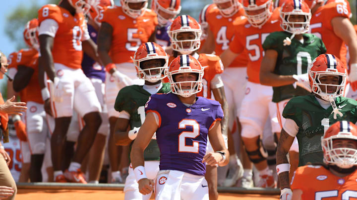 The Clemson Tigers football annual Orange and White Spring game was held on April 5, 2025, at Memorial Stadium in Clemson, South Carolina. /