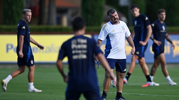 Italy Training Session & Press Conference