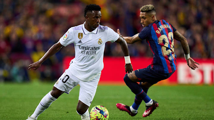 Vinicius Júnior e Raphinha vêm se destacando na temporada