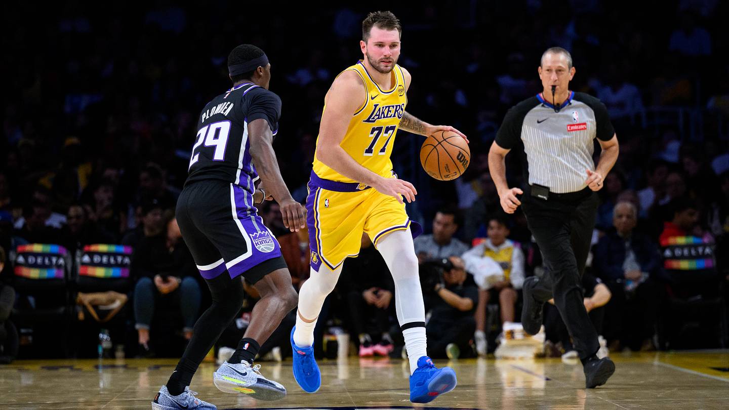 Lakers Downgrade Luka Doncic Injury Status Ahead of Kings Match