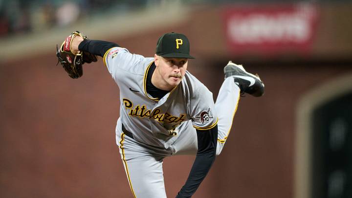 Pittsburgh Pirates pitcher Evan Sisk.