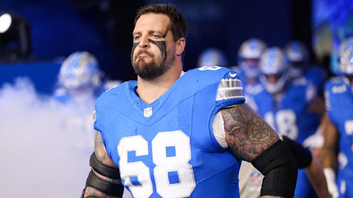 Former Detroit Lions tackle Taylor Decker.