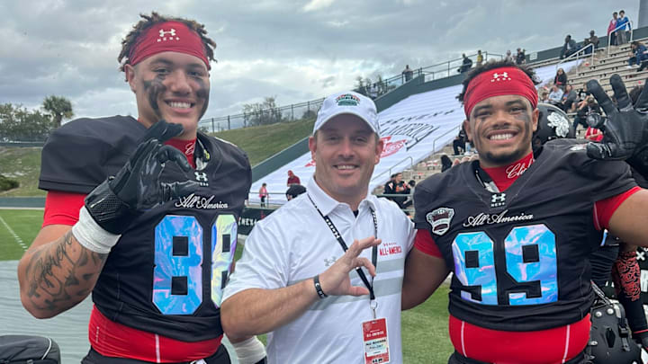 Zane Rowe, left, has the UW among his four finalists. 