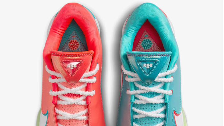 LeBron James' signature sneakers are among the Nike models dropping in Christmas colorways.