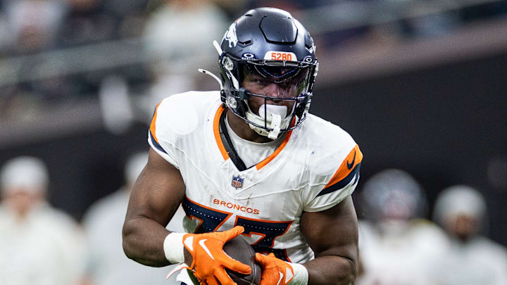 Denver Broncos RB Javonte Williams