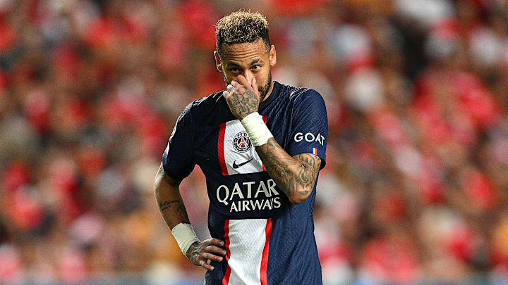 Neymar está no Paris Saint-Germain desde 2017, quando deixou o Barcelona. 