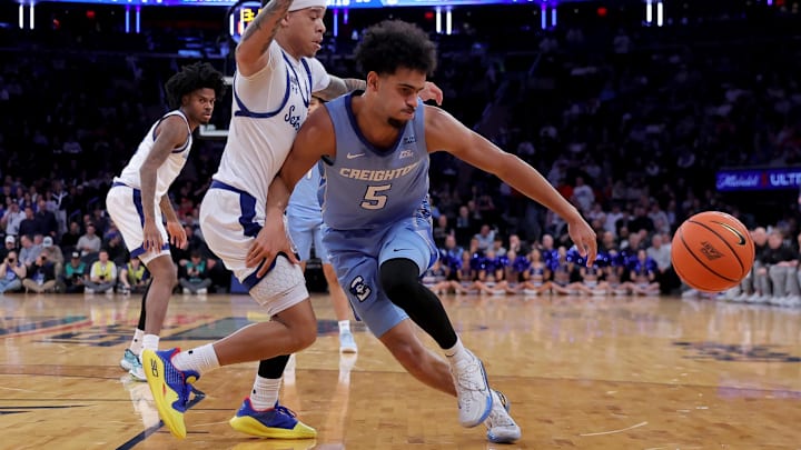 Creighton is favored against Rutgers in College Basketball Crown action on Thursday night.