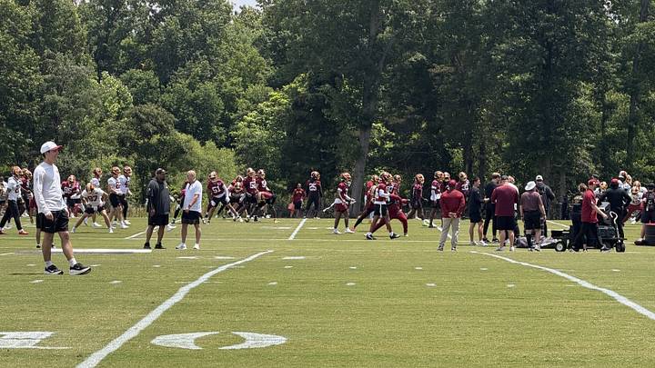 Washington Commanders mandatory minicamp practice. June 17, 2026 Washington Commanders mandatory minicamp practice. June 17, 2026