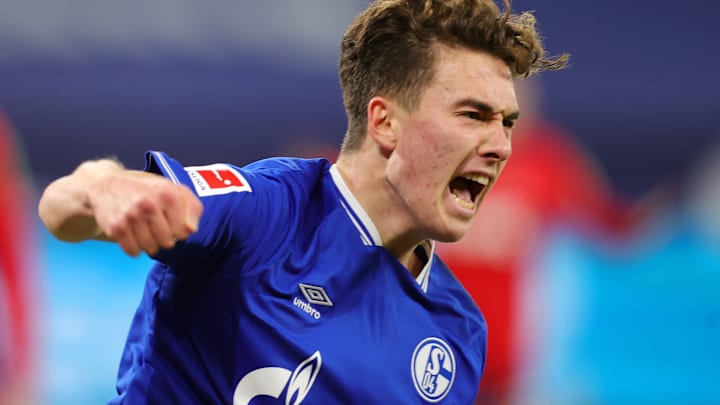 Matthew Hoppe einst im Trikot von Schalke 04