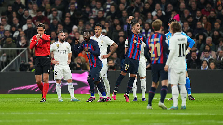 Militão marcou o único gol do primeiro El Clásico da semifinal da Copa do Rei 2022/23.