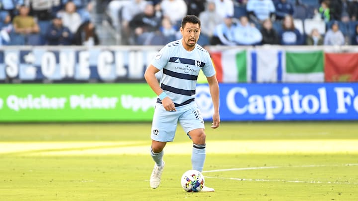 Sporting Kansas City player Roger Espinoza scored vs. CF Montreal to earn a place in this week's list. 