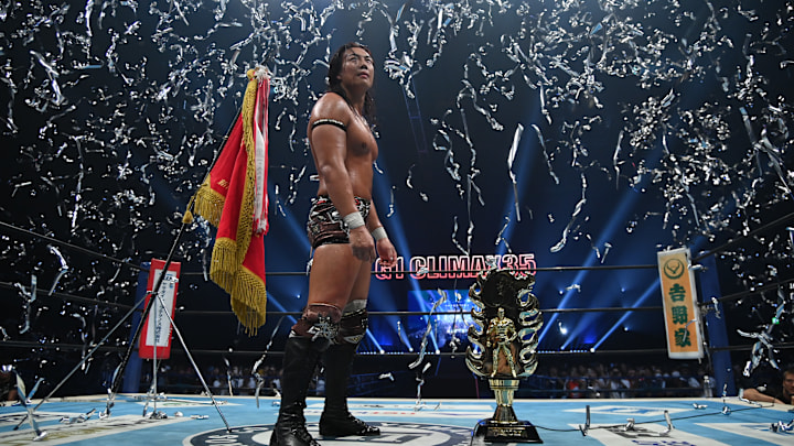 Konosuke Takeshita is the winner of G1 Climax 35.