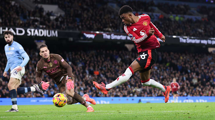 Diallo marcou o gol da vitória do Manchester United no Dérbi.