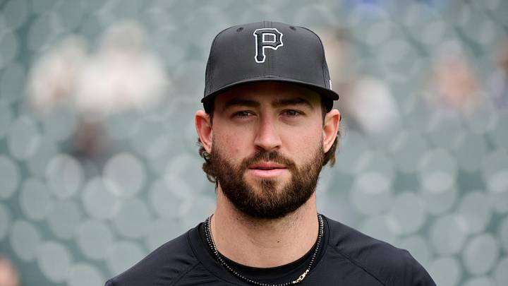 May 10, 2026; San Francisco, California, USA; Pittsburgh Pirates infielder Jared Triolo (19) looks on before a game against the San Francisco Giants at Oracle Park. Mandatory Credit: Robert Edwards-Imagn Images May 10, 2026; San Francisco, California, USA; Pittsburgh Pirates infielder Jared Triolo (19) looks on before a game against the San Francisco Giants at Oracle Park. Mandatory Credit: Robert Edwards-Imagn Images