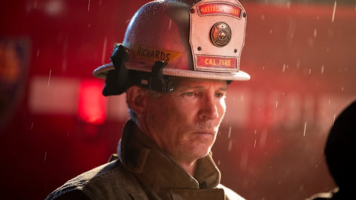 “Life of a Firefighter” – Pictured: Shawn Hatosy as Chief Brett Richards. 