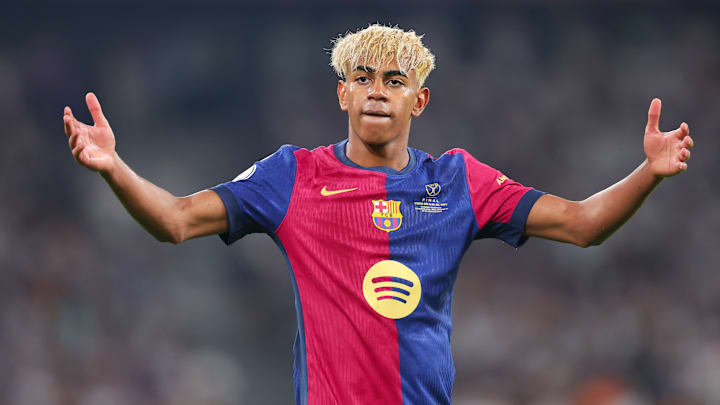 Lamine Yamal a porté le FC Barcelone en demi-finales aller de Ligue des Champions.