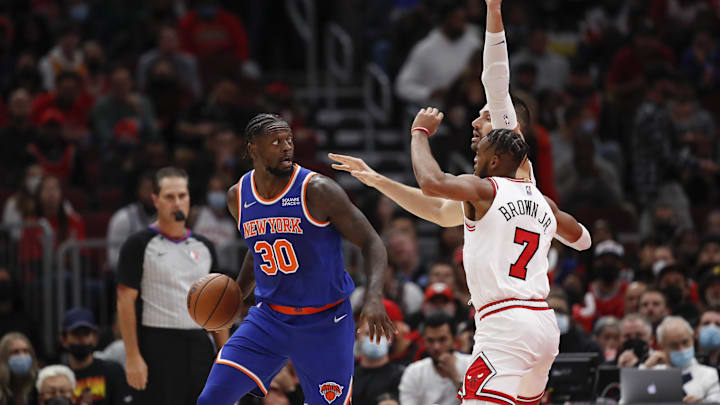 New York Knicks forward Julius Randle.