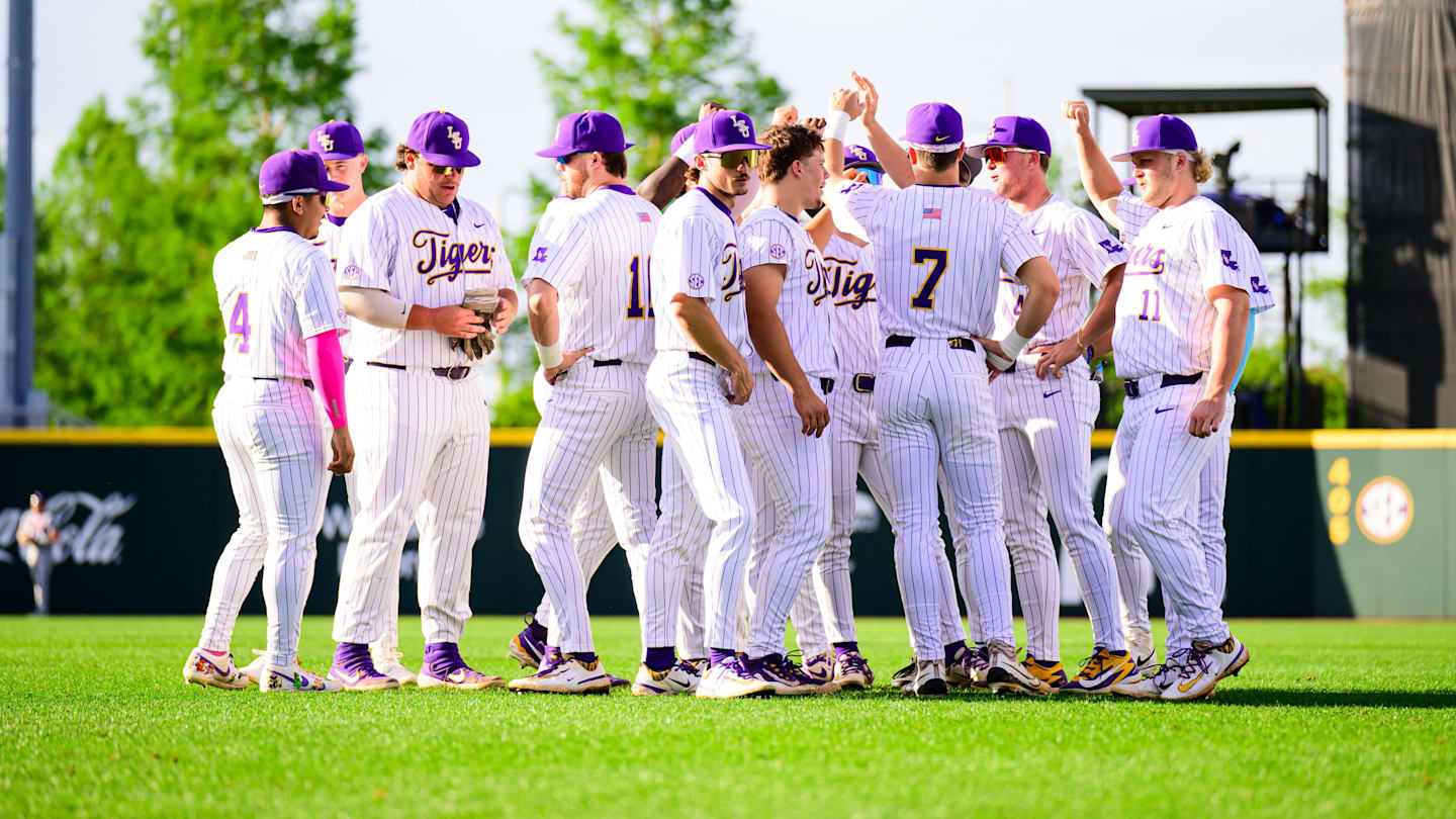 Schedule Update: LSU Baseball vs. Texas A&M Aggies Start Time for Sunday's Game 3