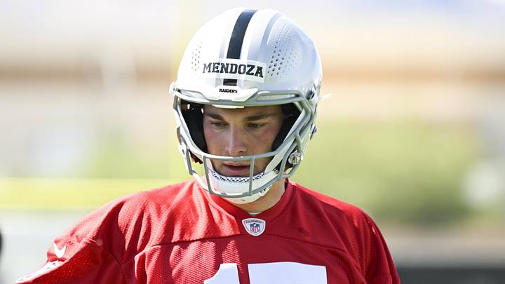 Las Vegas Raiders quarterback Fernando Mendoza Las Vegas Raiders quarterback Fernando Mendoza