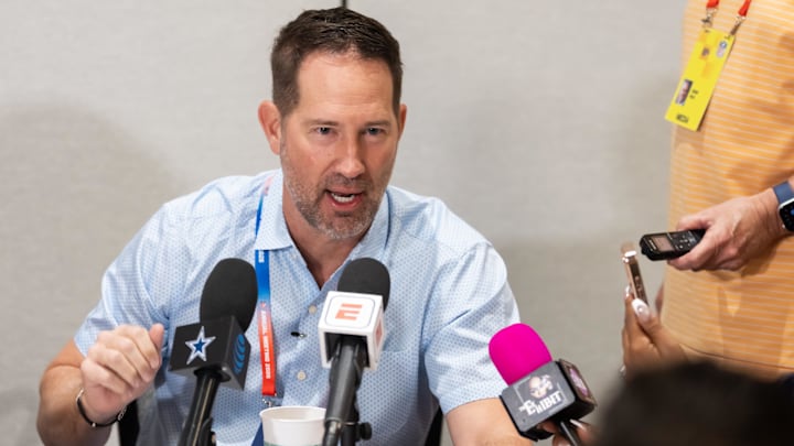 Dallas Cowboys head coach Brian Schottenheimer.