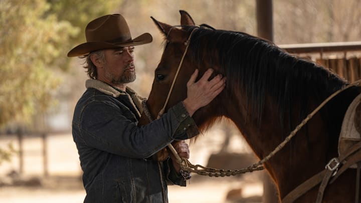 Ransom Canyon. Josh Duhamel as Staten in Episode #101 of Ransom Canyon